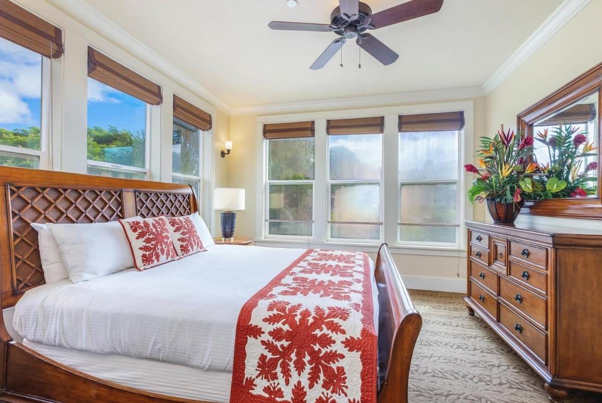 Beautiful Poolside Villa Open Layout With Pool Fitness And Beach Access Koloa Exterior photo